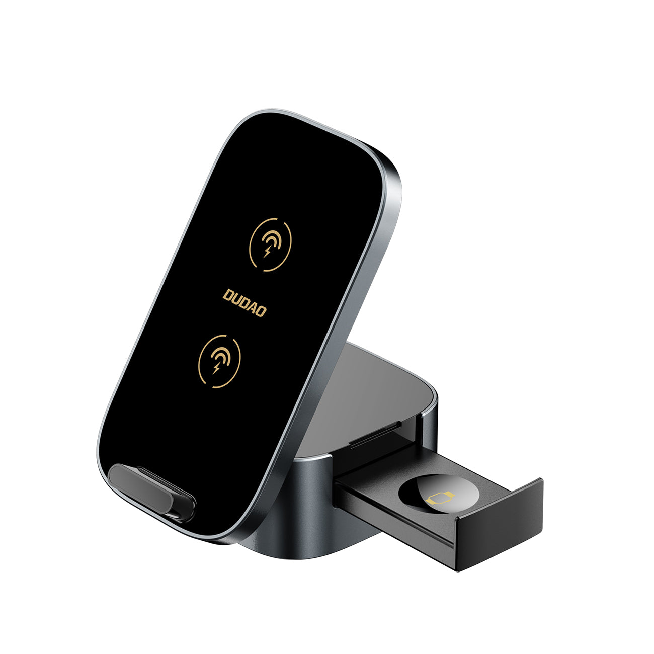 Dudao A11Pro+ 3-i-1  Trådløs Oplader Stand 15W Sort