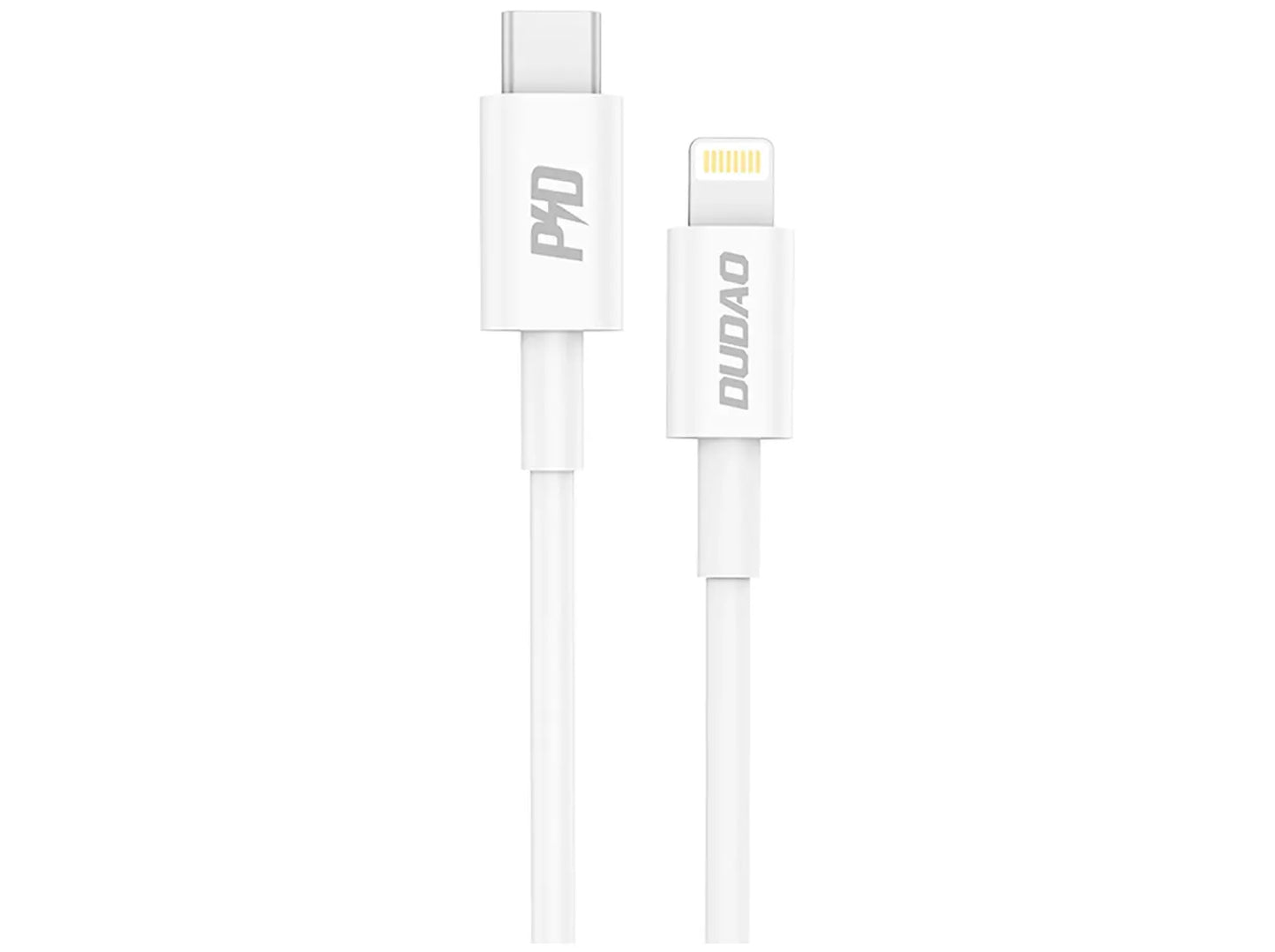Dudao L6X USB-C til Lightning Kabel 1m Hvid