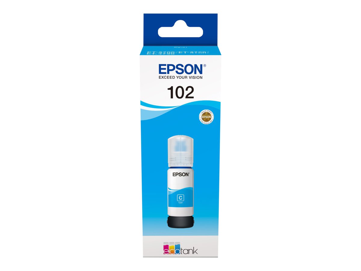 Epson Blæk no. 102 Cyan