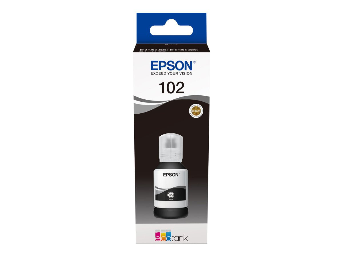 Epson Blæk no. 102 Sort
