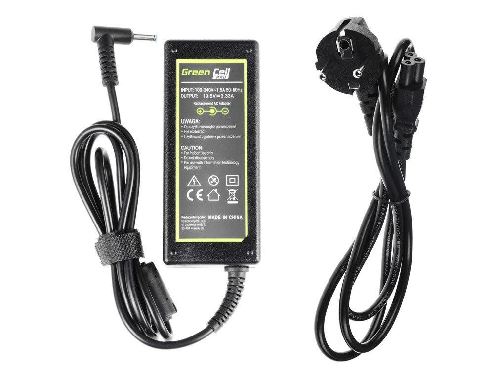 Green Cell PRO 65W Oplader AC Adapter til HP