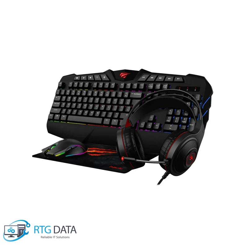 Havit Gaming Bundle (Tastatur, Mus,Musemåtte, Headset)