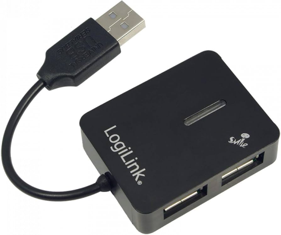LogiLink Smile USB 2.0 4-Port Hub