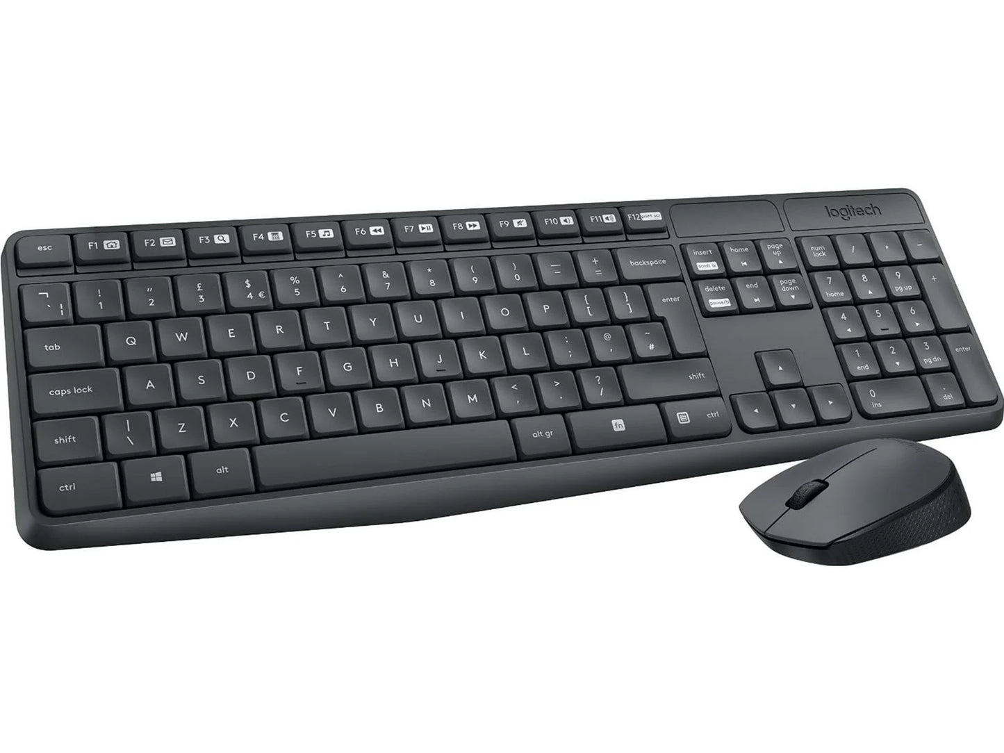 Logitech MK235 Trådløs Tastatur og Mus