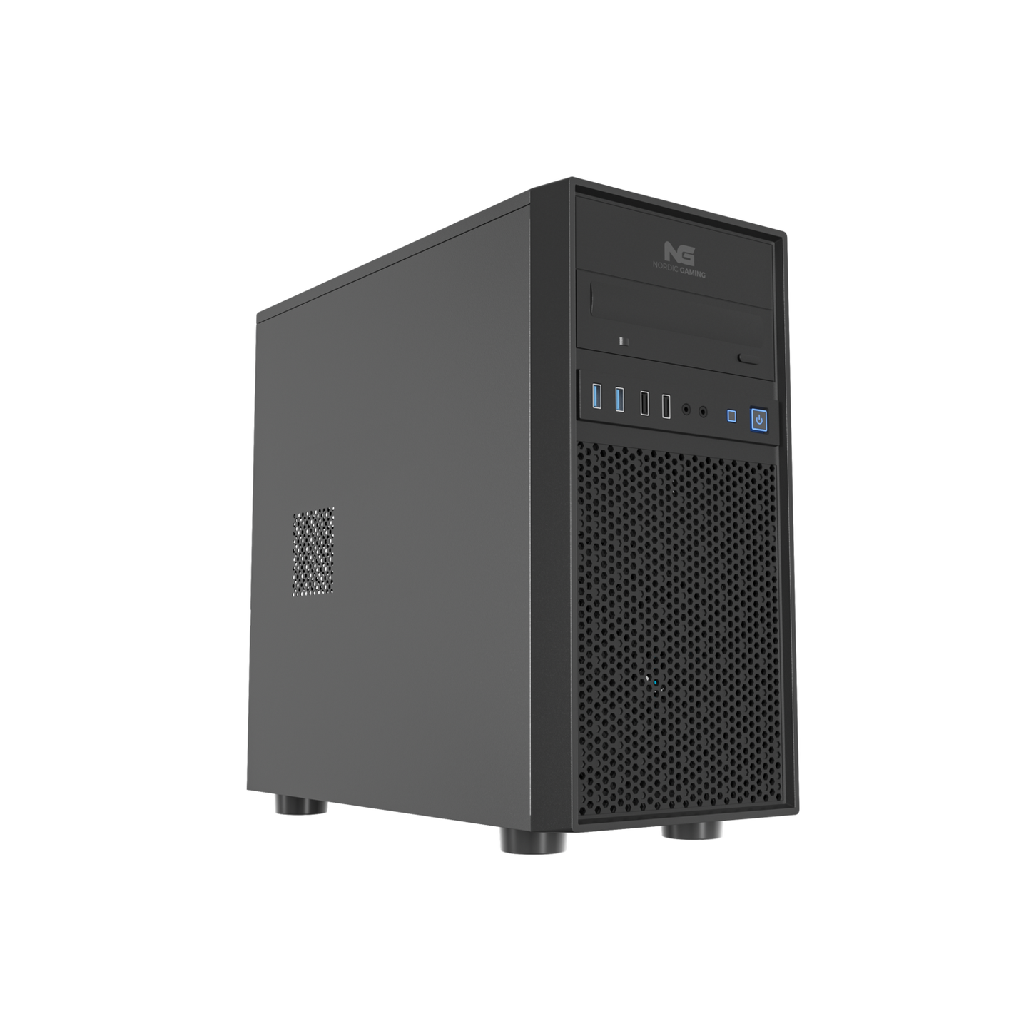 Nordic Gaming Studio Mini Tower micro-ATX Kabinet Sort