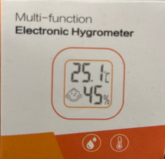 Mini Hygrometer Temperatur og Luftfugtighed