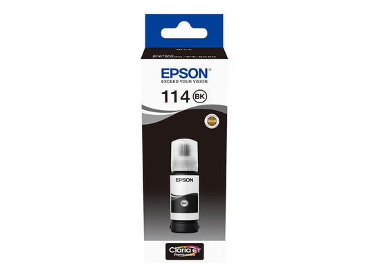 Epson Blæk no. 114 BK Sort