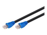 Netværkskabel CAT 6 U/UTP CC Outdoor 20 meter Sort