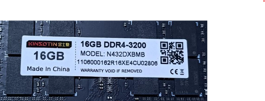 Kinsotin DDR4 16GB 3200MHz SO-DIMM