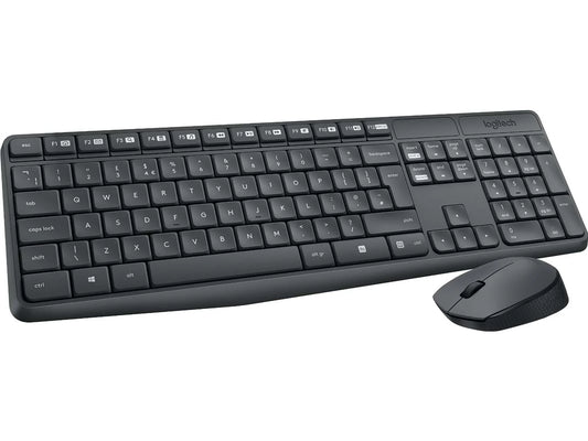 Logitech MK235 Trådløs Tastatur og Mus