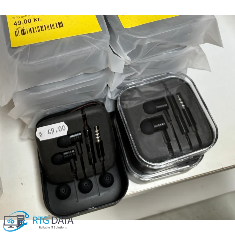 RTG In-Ear Headset Sort/Brune
