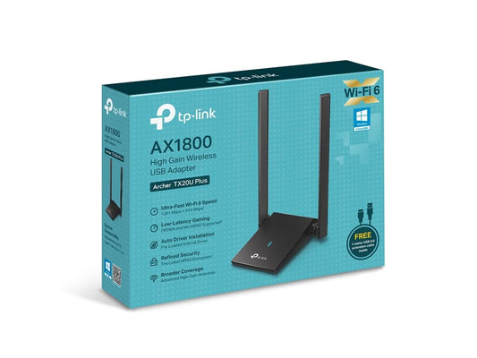 TP-Link TX20U Plus High Gain Tråsløs USB Netværksadapter